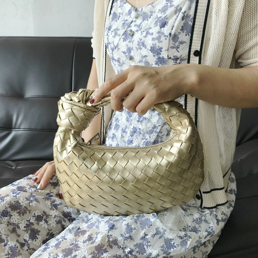 2022 Fashion Woven Bag Luxury Designer Handbag