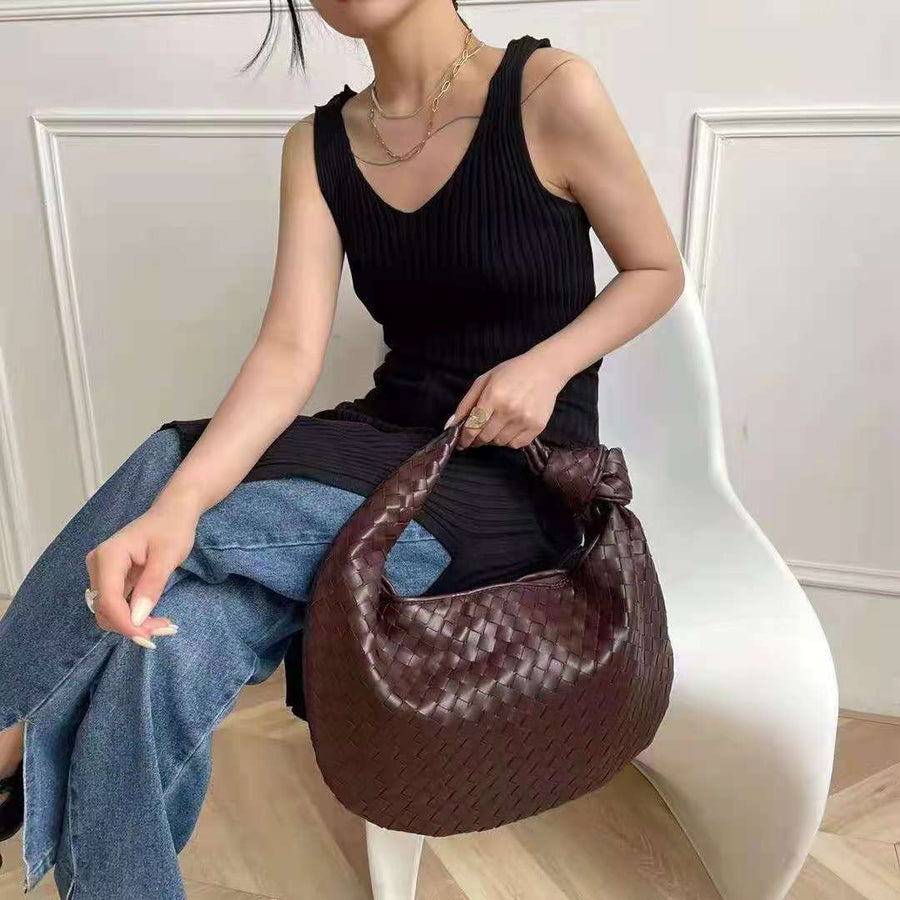 2022 Fashion Woven Bag Luxury Designer Handbag