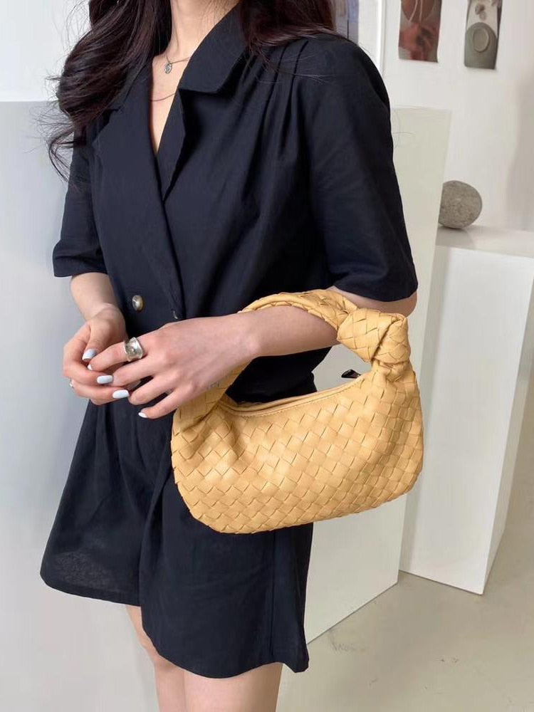 2022 Fashion Woven Bag Luxury Designer Handbag