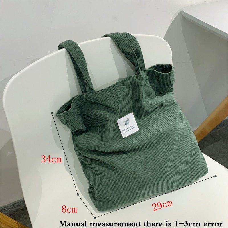 Corduroy Bag Handbags for Women Shoulder Bags