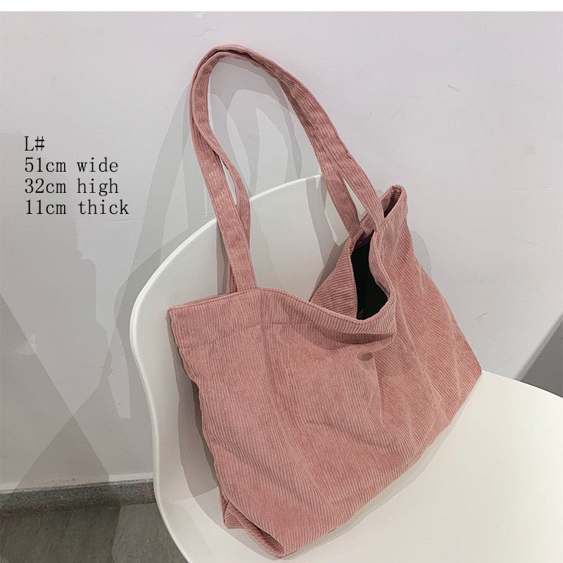 Corduroy Bag Handbags for Women Shoulder Bags