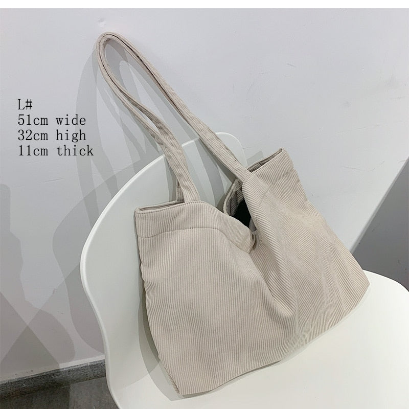 Corduroy Bag Handbags for Women Shoulder Bags