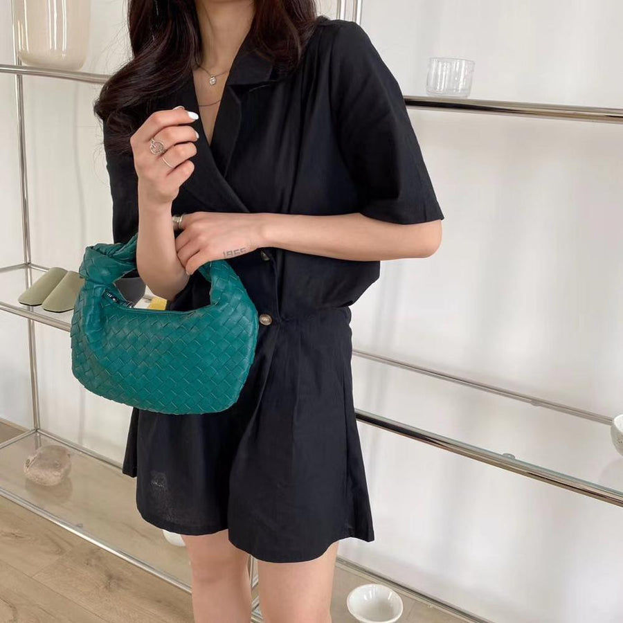 2022 Fashion Woven Bag Luxury Designer Handbag