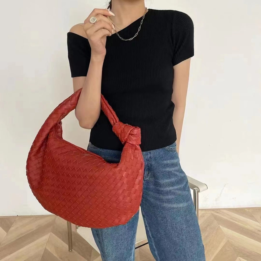 2022 Fashion Woven Bag Luxury Designer Handbag