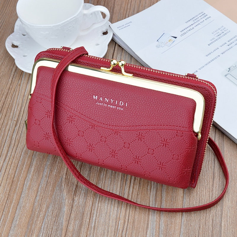 Handbags Pu Leather Bag For Woman 2021 Female Clutch