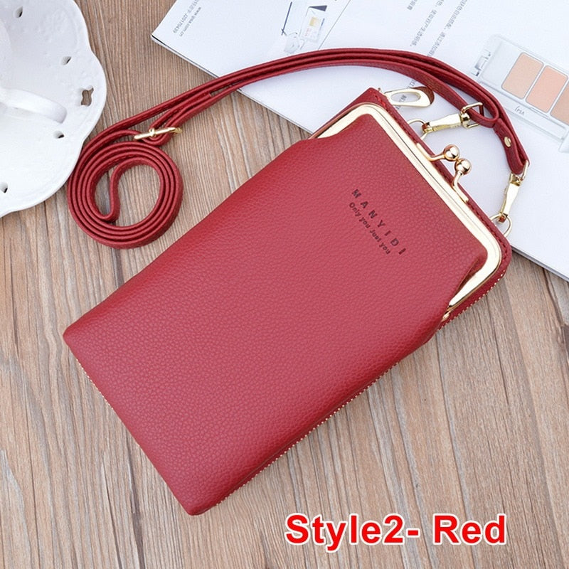 Handbags Pu Leather Bag For Woman 2021 Female Clutch