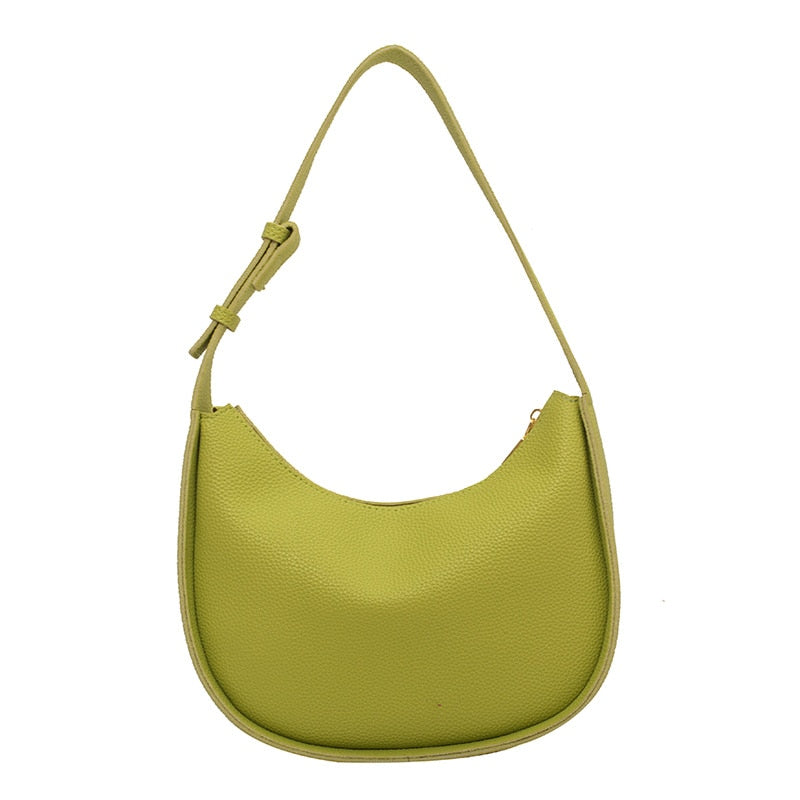 Luxury Crossbody Bags For Women 2021 Leather Lemon Color Shoulder Bag