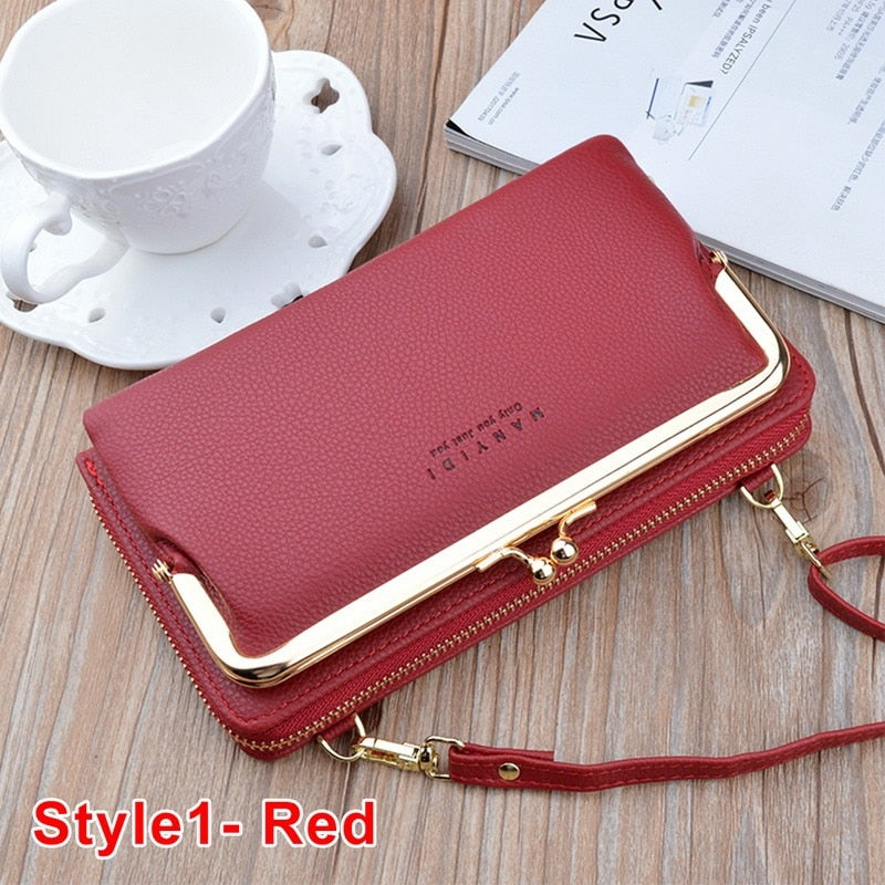 Handbags Pu Leather Bag For Woman 2021 Female Clutch